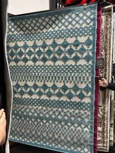 lot 33 image: DAHDOUL Vegas Collection 5x8 Area Rug