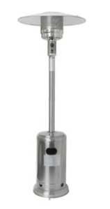 lot 4 image: HAMPTON BAY 48000 BTU Stainless Steel Patio Heater
