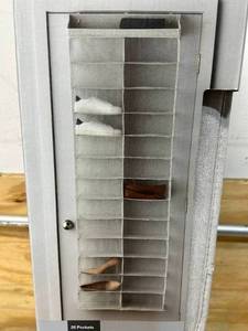 lot 74 image: Lot of 2 Over-the-Door 26 Pocket Shoe Organizers