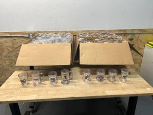 lot 60 image: Large Lot of NFL and MLB Decorated Plastic Cups and Mugs