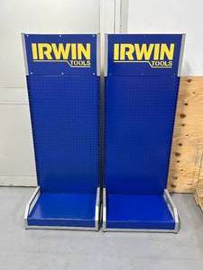lot 96 image: IRWIN Lot of 2 Display Stands