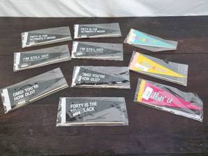 lot 23 image: Collection Of Party Pennants