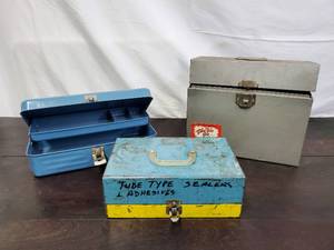 lot 35 image: Three Metal Boxes