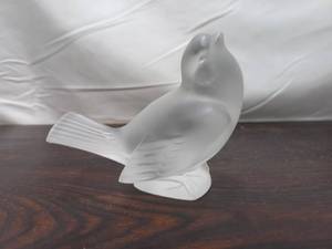 Lalique Frosted Crystal Dove