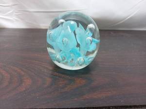 St. Clair Glass Paperweight  1