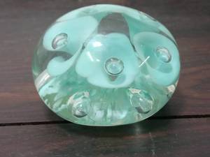 St. Clair Glass Paperweight  2