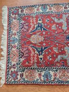 lot 51 image: Burgundy Entry Area Rug