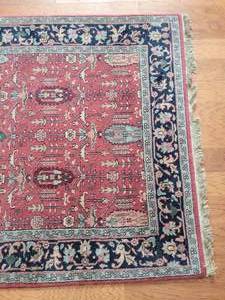 lot 6 image: Burgundy Oushak Style Area rug