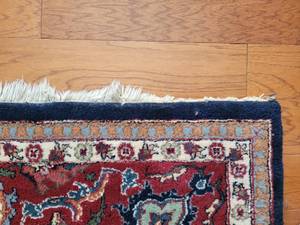 lot 7 image: Navy Ziegler Style Oriental Rug