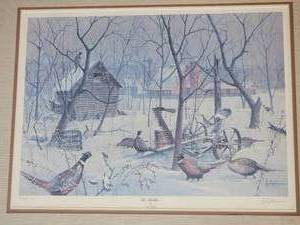 lot 65 image: In Shelter Signed Les Kouba Numbered 27653000