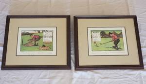 lot 88 image: Golfers Prints Pairing