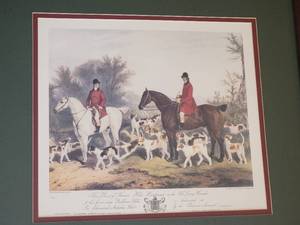 lot 23 image: English Huntsman Famed pairing