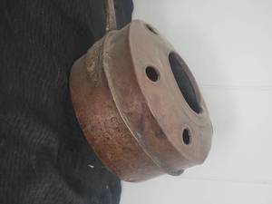lot 32 image: Large Vintage Copper Chestnut Roaster