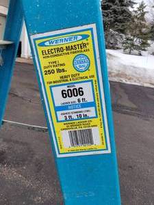 lot 125 image: Painters Bundle Ladder & Platform