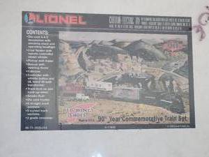 lot 3 image: Lionel Redwing Shoes 90th Year Commemorative Train Set & Components
