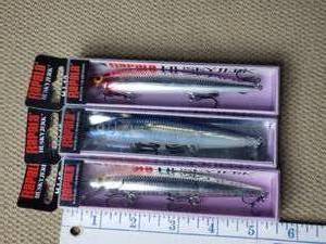 Lot of 3 Rapalas