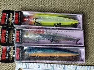 Lot of 3 Rapalas