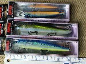 Lot of 3 Rapalas