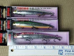 Lot of 3 Rapalas