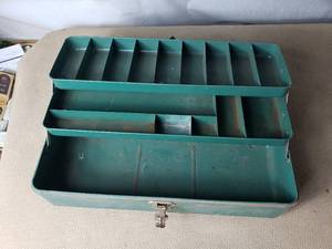 Older Metal Tackle Box