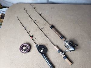 Ice Fishing Rods and Reels