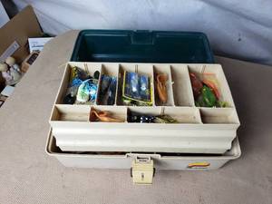 Tackle Box with Lures and Other Gear