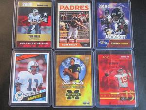 Lot of 6 Football Related Novelty C...