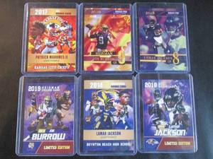 Lot of 6 Football Related Novelty C...