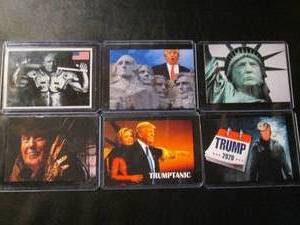 Lot of 6 Trump Related Novelty Card...