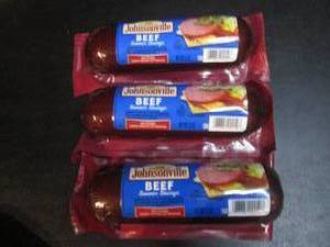 3 Johnsonville Beef Summer Sausage ...