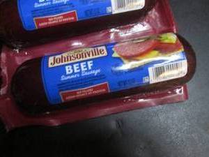 3 Johnsonville Beef Summer Sausage ...