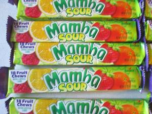 12 Mamba Sour Candy Past Date...