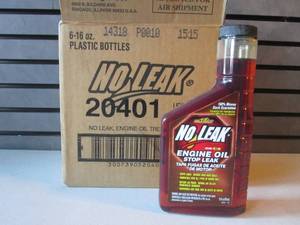 6 Bottles of No Leak Engine Oil Sto...