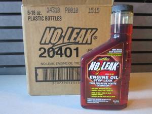 6 Bottles of No Leak Engine Oil Sto...