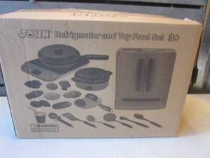 Joyin Refrigerator and Toy Food Set...