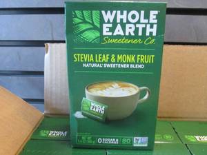 Case of 12 Boxes Stevia Leaf & Monk...