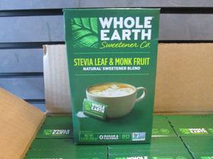 Case of 12 Boxes Stevia Leaf & Monk...