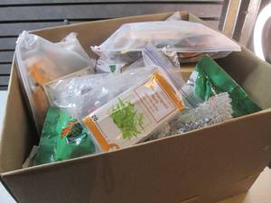 (UP) Box Full of Food Related Items...