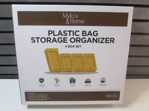 Plastic Bag Storage Organizer 4 Box...