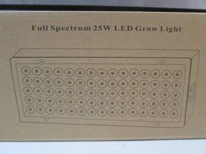 Full Spectrum 25W LED Grow Light 2-...