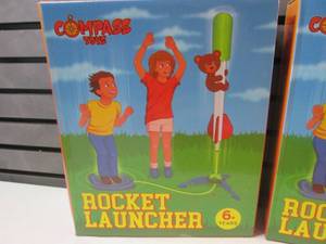 Lot of 3 Compass Toys Rocket Launch...