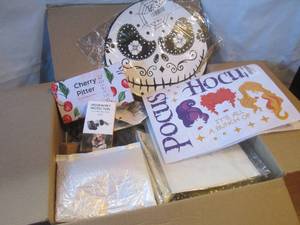 (UP) Box Full of Misc Unsorted New ...