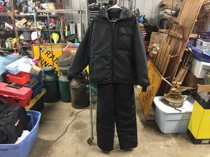 lot 3 image: Vintage Arctic Cat Arcticwear Snowmobile Suit