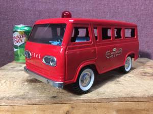 lot 61 image: Vintage Nylint Fire Rescue SQUAD 1 Van