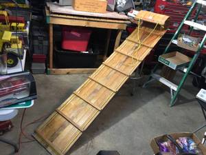 lot 73 image: Vintage Hedlund Champion 8ft Toboggan