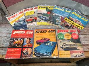lot 103 image: 1950s SPEED AGE Car Magazines
