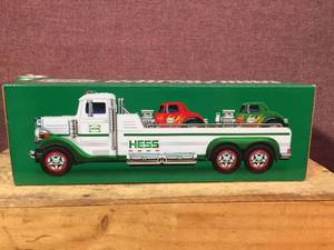 lot 111 image: HESS Flatbed Truck with Hot Rods