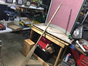 lot 141 image: Old Wooden Oar