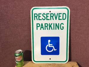 lot 149 image: Reserved Parking Sign