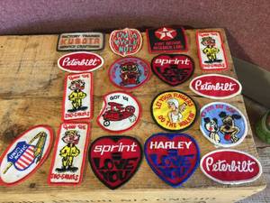 lot 189 image: Vintage Sew On Patches